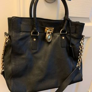 Michael Kors Black Hamilton large bag